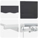 Cortina Retractabilă Manual Antracit 400 x 200 cm - WALTI WALTI