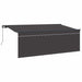 Cortina Retractabilă Manual Antracit 400 x 200 cm - WALTI WALTI