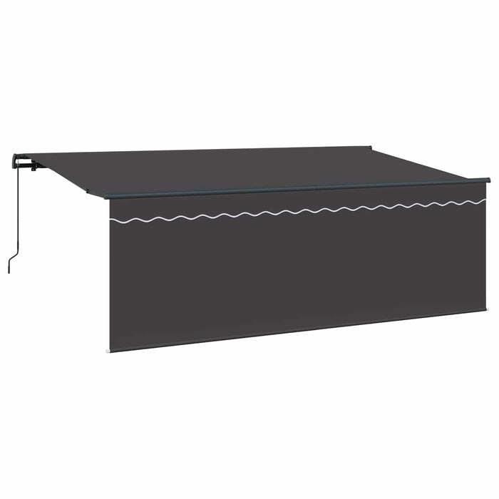 Cortina Retractabilă Manual Antracit 400 x 200 cm - WALTI WALTI
