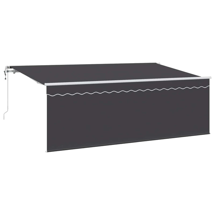 Cortina Retractabilă Antracit 400 x 200 cm - WALTI WALTI
