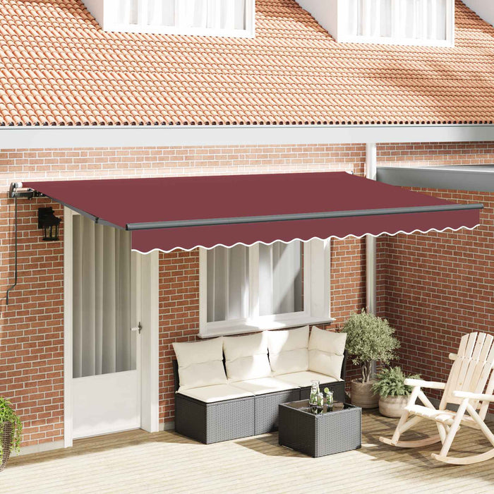Cortina Retractabilă Burgundy 400 x 200 cm țesătură WALTI