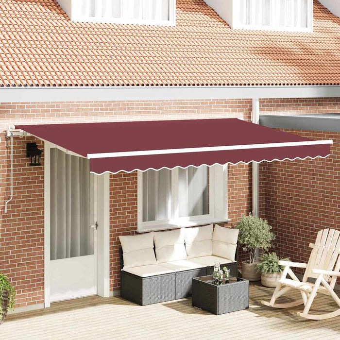 Cortina Retractabilă Burgundy 400 x 200 cm țesătură WALTI