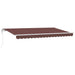 Cortina Retractabilă Maro 400 x 200 cm țesătură - WALTI WALTI