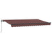 Cortina Retractabilă Maro 400 x 200 cm țesătură - WALTI WALTI
