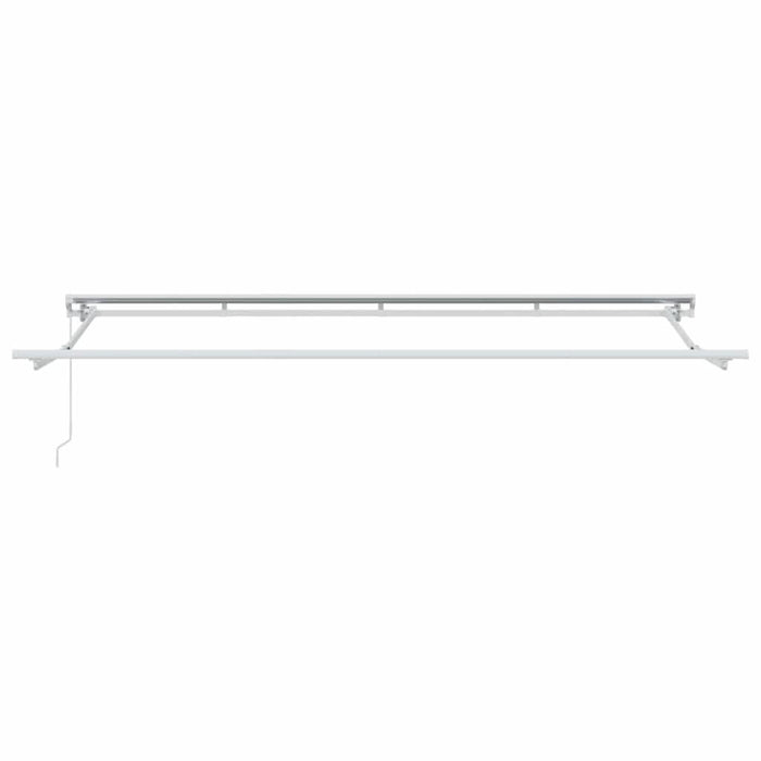 Cortina Retractabilă Manual Antracit și Alb 400 x 200 cm - WALTI WALTI