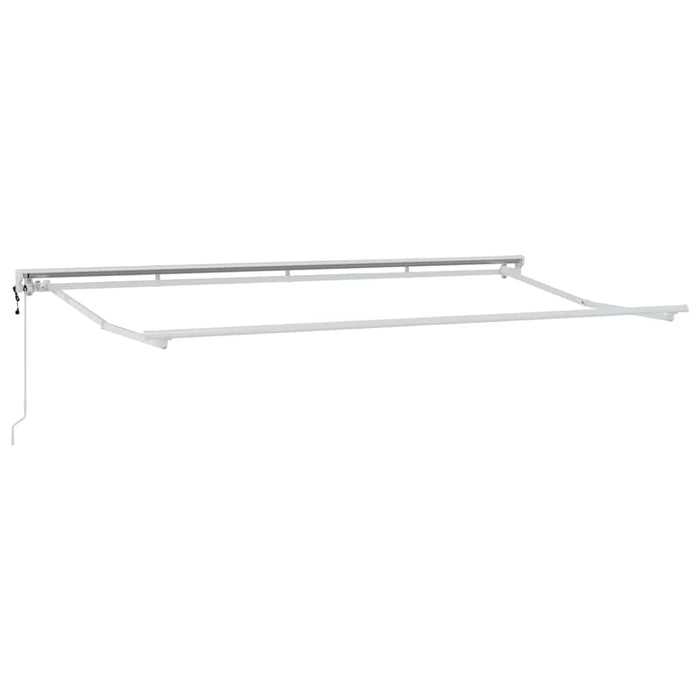 Cortina Retractabilă Antracit și Alb 400 x 200 cm - WALTI WALTI