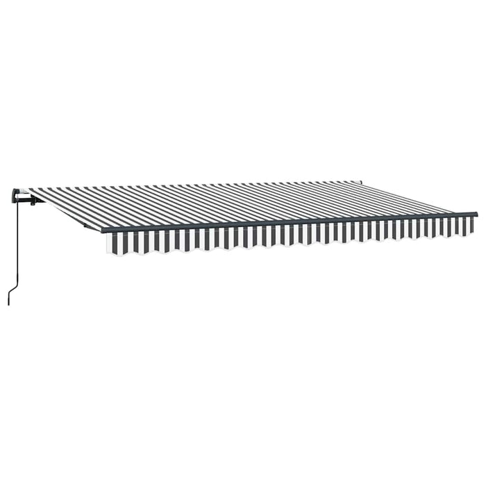 Cortina Retractabilă Manual Antracit 400 x 200 cm țesătură - WALTI WALTI