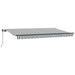 Cortina Retractabilă Manual Antracit 400 x 200 cm țesătură - WALTI WALTI