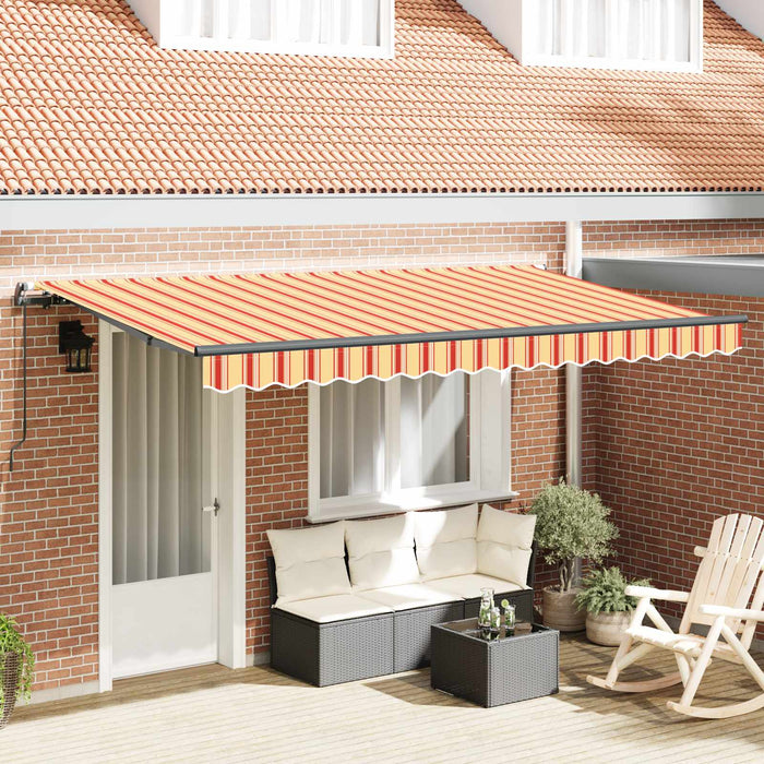 Cortina Retractabilă Galben 400 x 200 cm țesătură WALTI