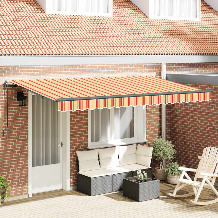 Cortina Retractabilă Galben 400 x 200 cm țesătură WALTI