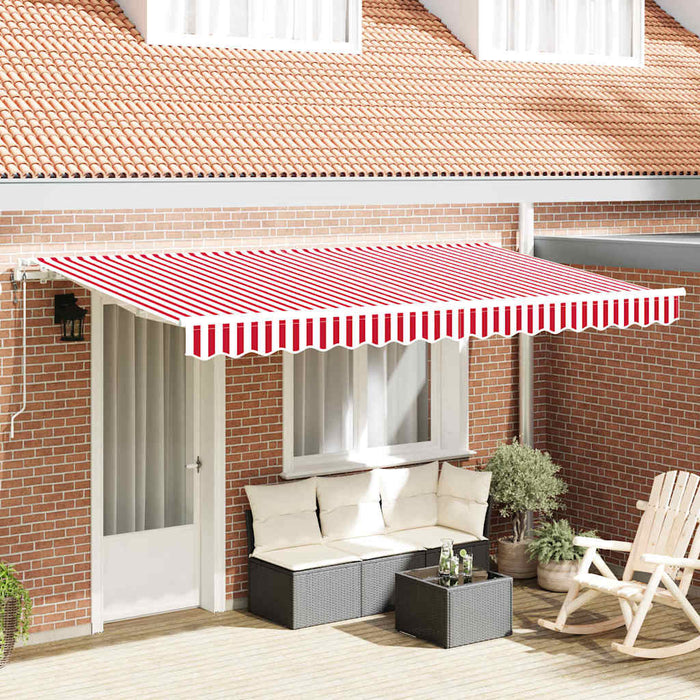 Cortina Retractabilă Roșu 400 x 200 cm țesătură WALTI