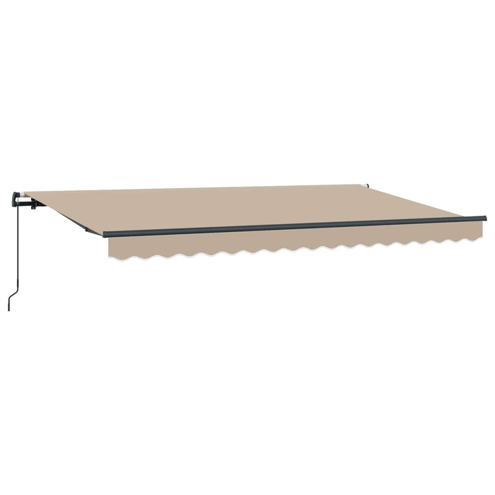 Cortina Retractabilă Bej 400 x 200 cm țesătură WALTI