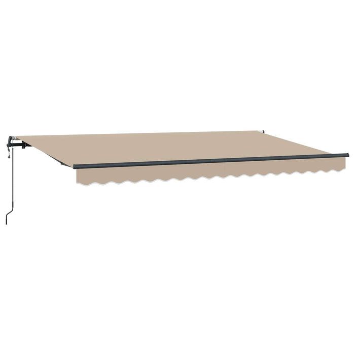 Cortina Retractabilă Bej 400 x 200 cm țesătură WALTI