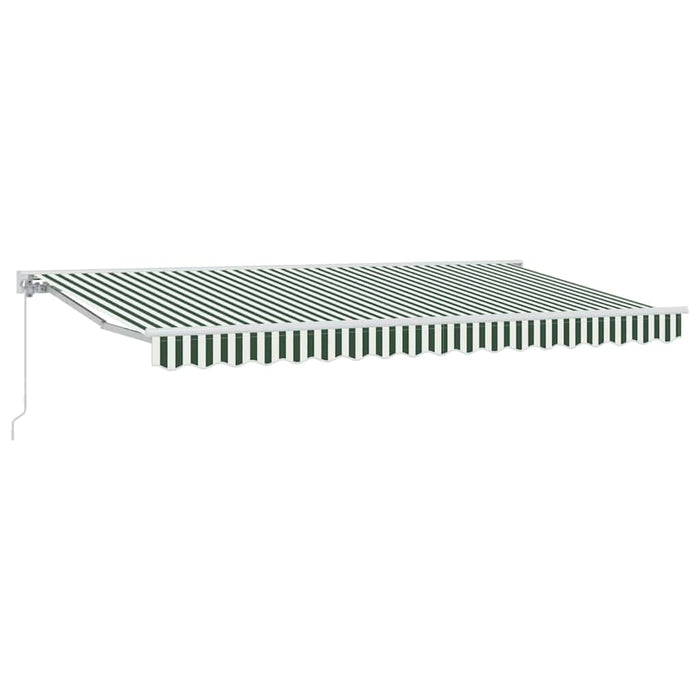 Cadru de copertină Verde și alb 400 x 200 cm WALTI