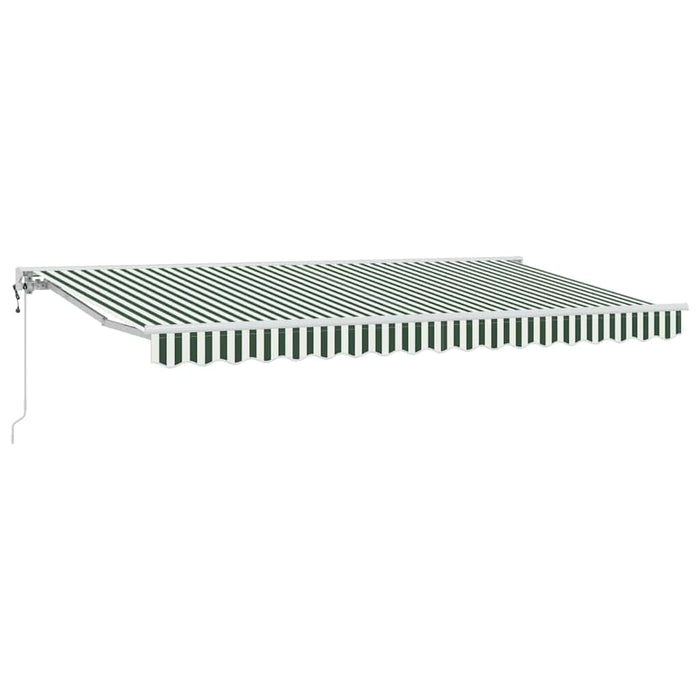 Cadru de copertină Verde și alb 400 x 200 cm WALTI