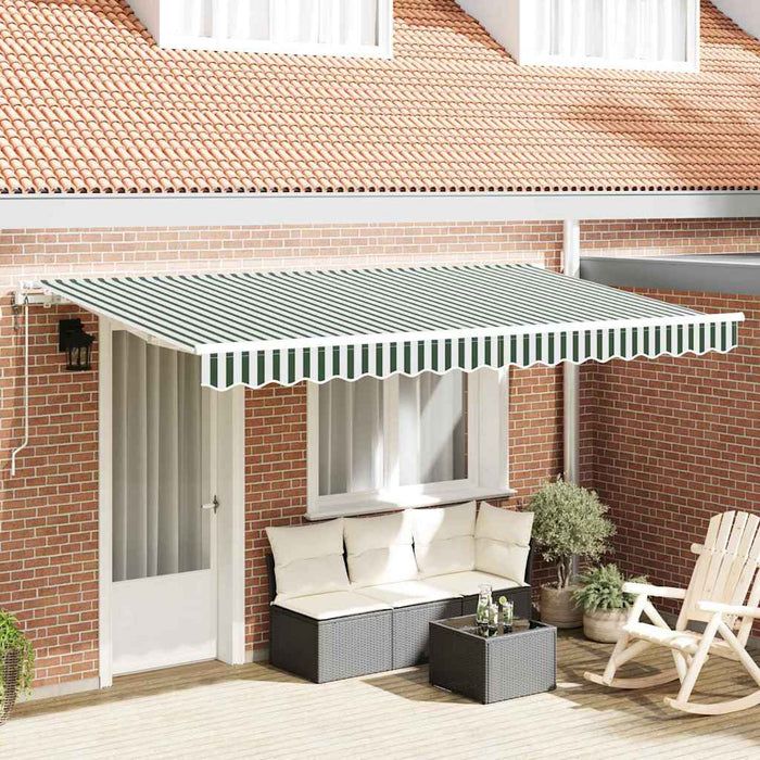 Cortina Retractabilă Verde 400 x 200 cm țesătură WALTI
