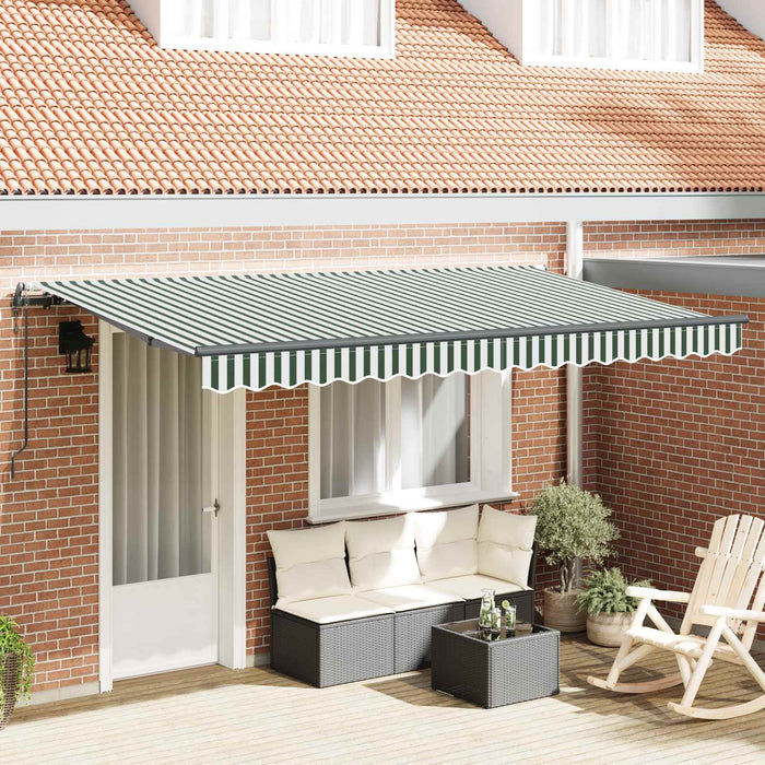 Cortina Retractabilă Verde 400 x 200 cm țesătură WALTI