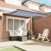 Cortina Retractabilă Albastru și Alb 300 x 250 cm - WALTI WALTI