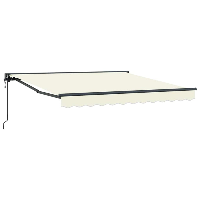 Cortina Retractabilă Crem 300 x 250 cm Poliester și metal - WALTI WALTI