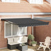 Cortina Retractabilă Antracit 300 x 250 cm Poliester și metal - WALTI WALTI