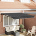 Cortina Retractabilă Antracit 300 x 250 cm Poliester și metal - WALTI WALTI