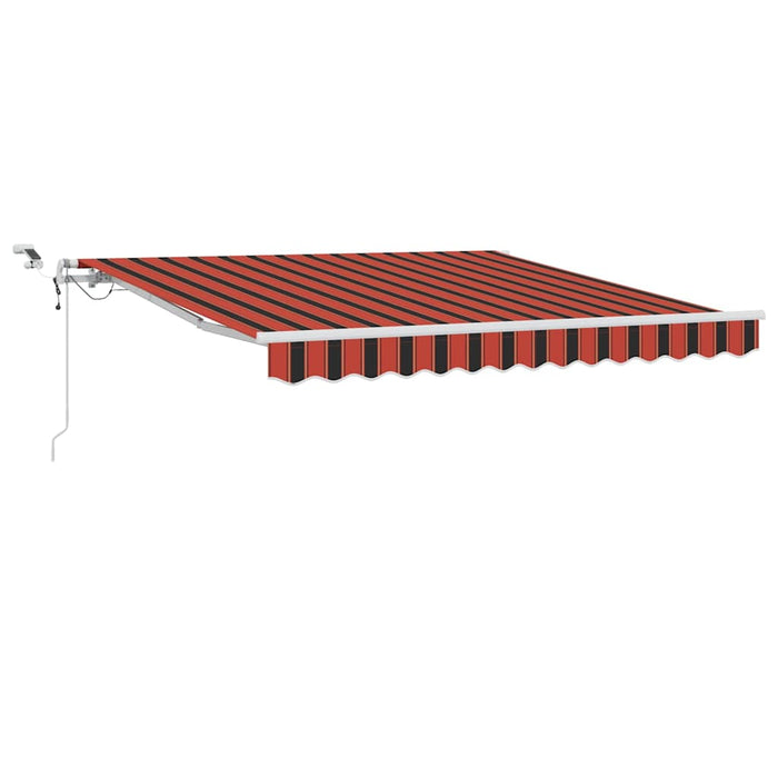 Cortina Retractabilă Portocalie și maro 300 x 250 cm - WALTI WALTI