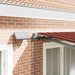 Cortina Retractabilă portocaliu și maro 300 x 250 cm țesătură - WALTI WALTI