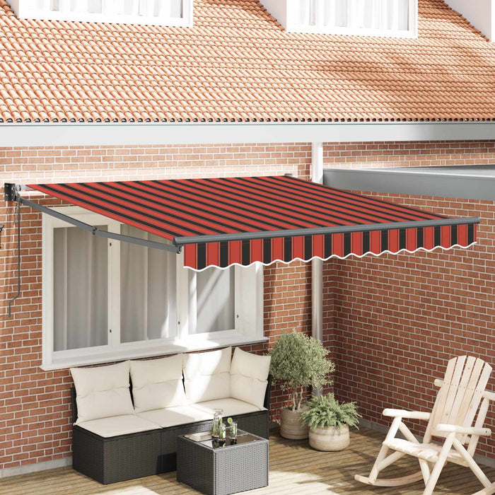 Cortina Retractabilă Manual Portocaliu 300 x 250 cm țesătură - WALTI WALTI