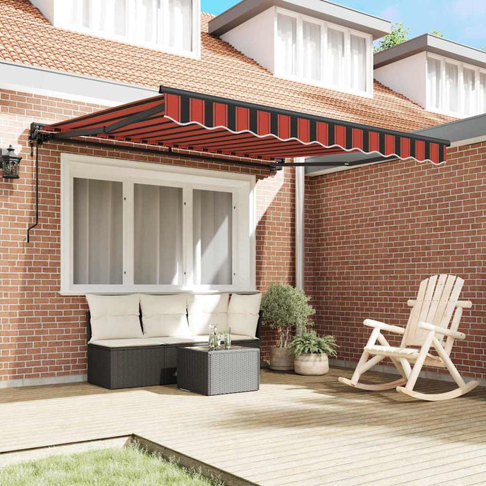 Cortina Retractabilă Portocaliu și negru 300 x 250 cm - WALTI WALTI