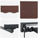 Cortina Retractabilă Maro 300 x 250 cm Poliester și metal - WALTI WALTI