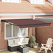 Cortina Retractabilă Maro 300 x 250 cm Poliester și metal - WALTI WALTI