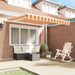 Cortina Retractabilă Manual Galben și portocalie 300 x 250 cm - WALTI WALTI