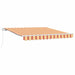 Cortina Retractabilă Manual Galben și portocalie 300 x 250 cm - WALTI WALTI
