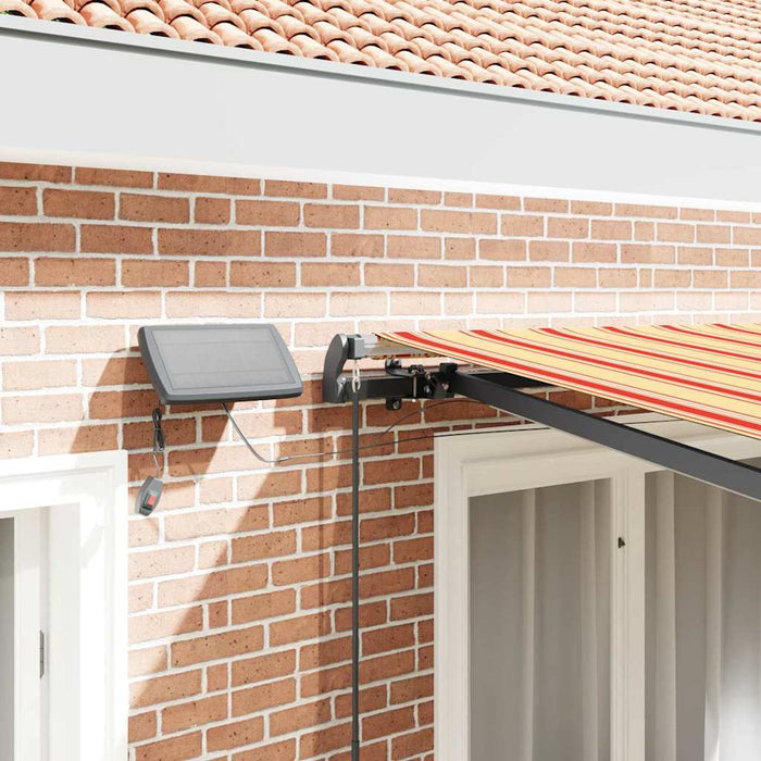 Cortina Retractabilă Galben și portocalie 300 x 250 cm țesătură - WALTI WALTI