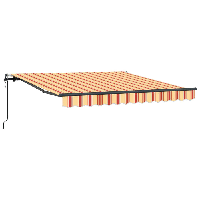 Cortina Retractabilă Galben și portocalie 300 x 250 cm - WALTI WALTI