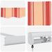 Obloanele retractabile manuale galbene și portocalii 300x250 cm - WALTI WALTI