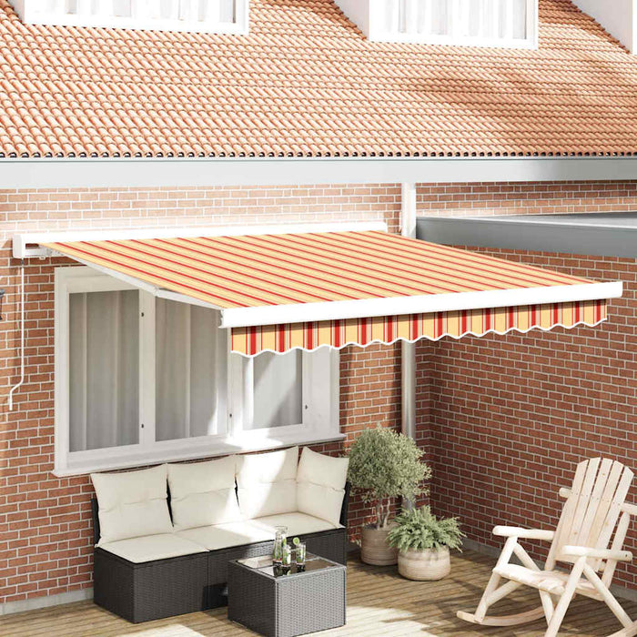 Obloanele retractabile manuale galbene și portocalii 300x250 cm - WALTI WALTI