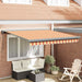 Obraș retractabil manual galben și portocaliu 300x250 cm - WALTI WALTI