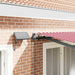 Cortina Retractabilă Manual Roșu și alb 300 x 250 cm țesătură - WALTI WALTI