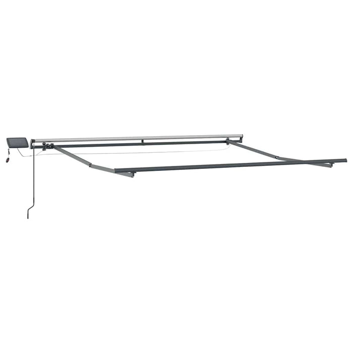 Cortina Retractabilă Manual Roșu și alb 300 x 250 cm țesătură - WALTI WALTI