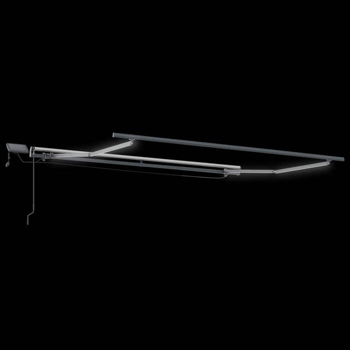 Cortina Retractabilă Manual Roșu și alb 300 x 250 cm țesătură - WALTI WALTI