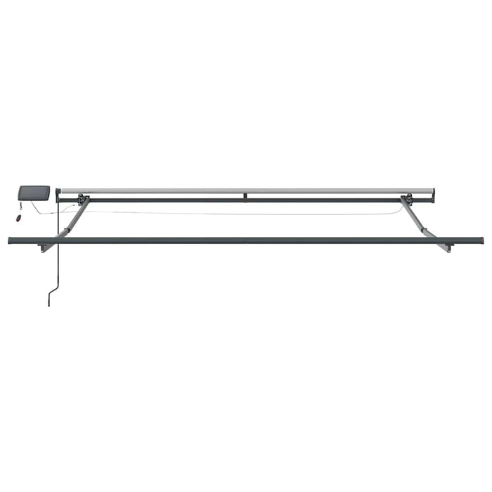 Cortina Retractabilă Manual Roșu și alb 300 x 250 cm țesătură - WALTI WALTI