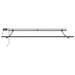 Cortina Retractabilă Manual Roșu și alb 300 x 250 cm țesătură - WALTI WALTI