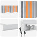 Copertină Multicolour 300 x 250 x 165 cm Poliester și Aluminiu - WALTI WALTI