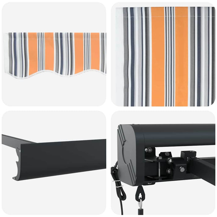 Copertină Multicolour 300 x 250 x 165 cm Poliester și Aluminiu - WALTI WALTI