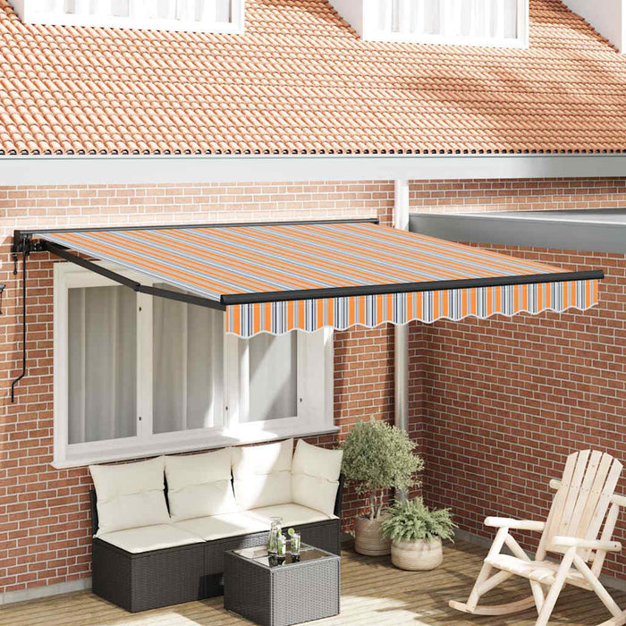 Cortina Retractabilă Albastru și portocaliu 300 x 250 cm - WALTI WALTI