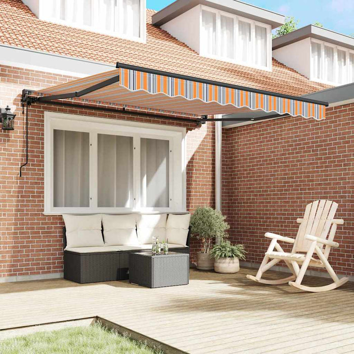 Cortina Retractabilă Albastru și portocaliu 300 x 250 cm - WALTI WALTI