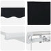 Copertină Manual Negru 300 x 250 x 165 cm Poliester - WALTI WALTI