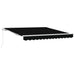 Copertină Manual Negru 300 x 250 x 165 cm Poliester - WALTI WALTI