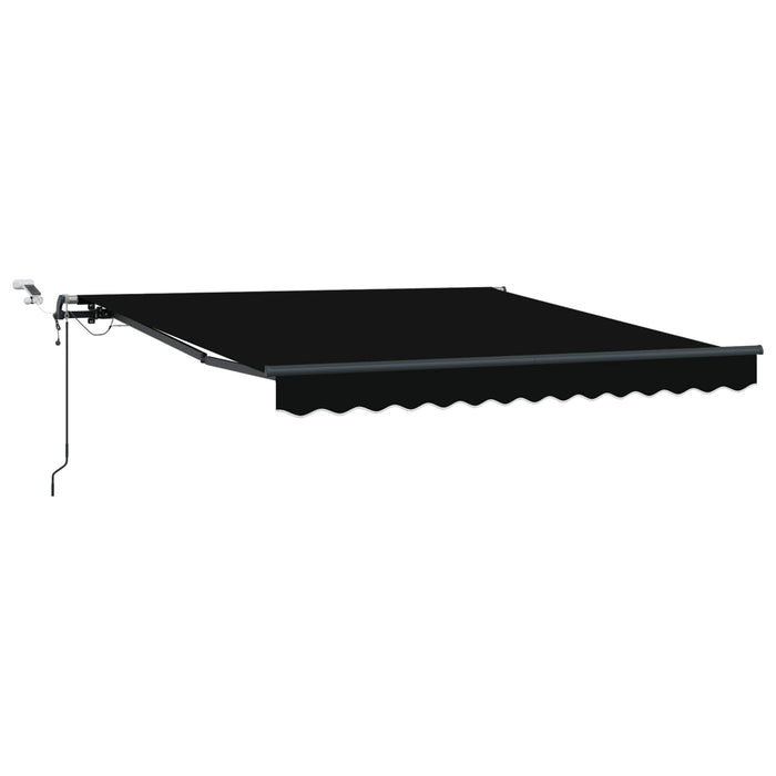 Țesătură pentru copertină cu Negru 300 x 250 cm Poliester - WALTI WALTI